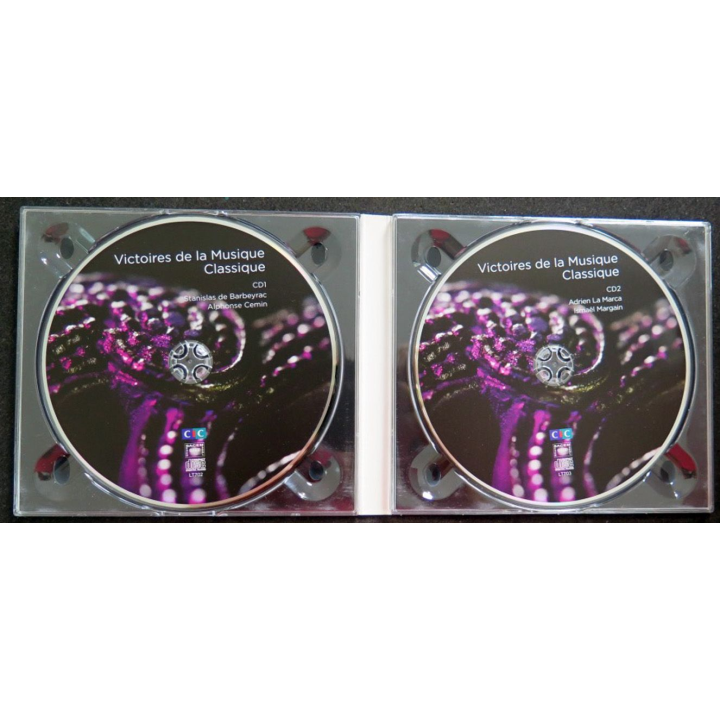 2 DISQUES CD Victoires de la Musique Classique De Barbeyrac, Cemin,