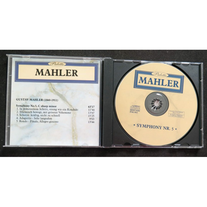 DISQUE CD MAHLER symphonie n° 5 