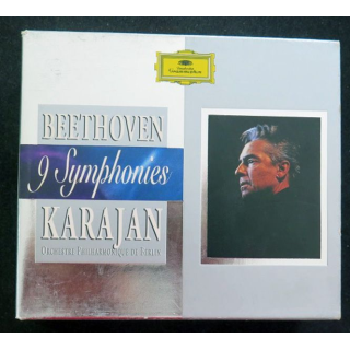 5 DISQUES CD BEETHOVEN 9 symphonies KARAJAN Orchestre Berlin