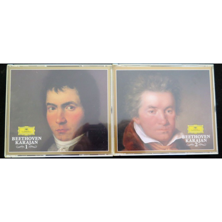 5 DISQUES CD BEETHOVEN 9 symphonies KARAJAN Orchestre Berlin