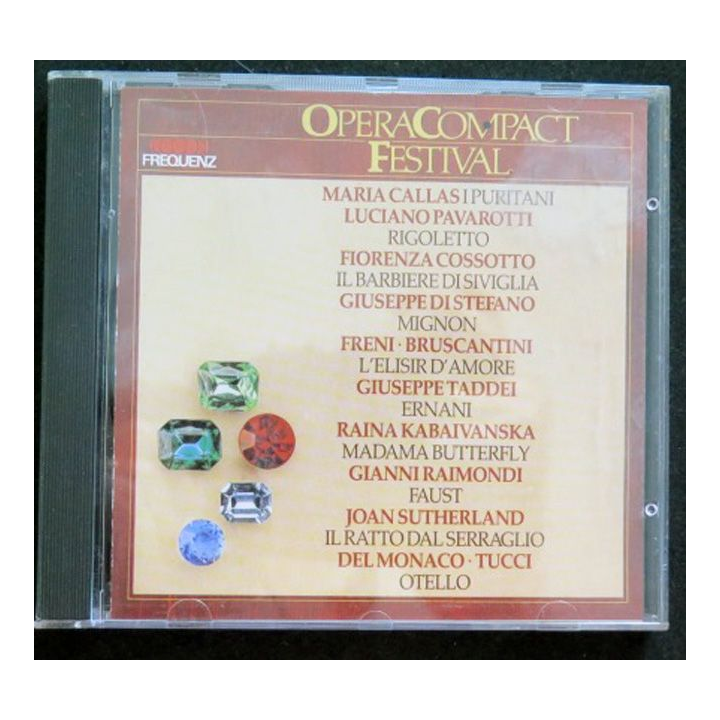 DISQUE CD OPERA COMPACT FESTIVAL n° 6