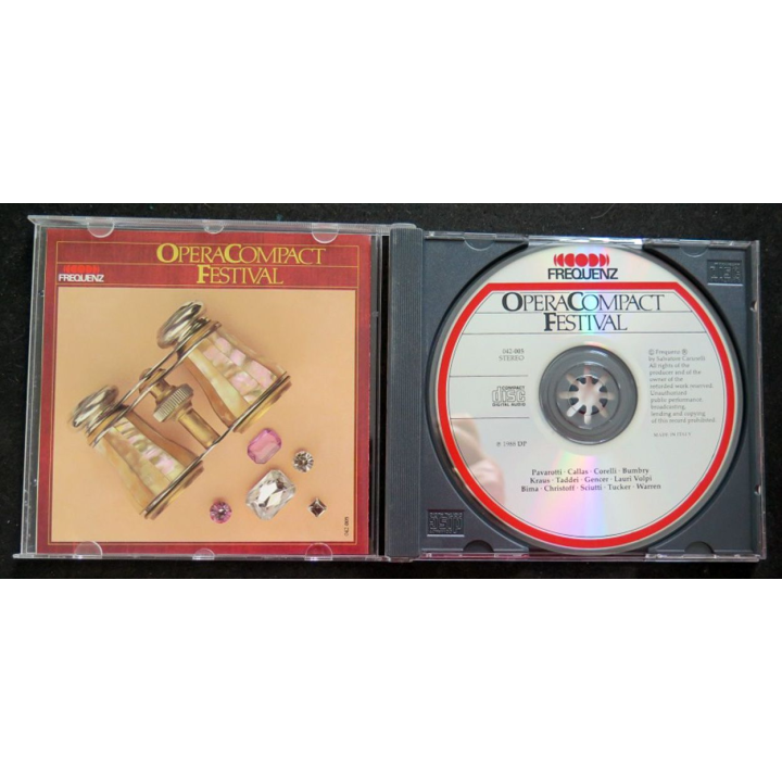 DISQUE CD OPERA COMPACT FESTIVAL n° 5