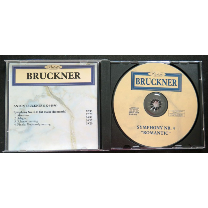 DISQUE CD BRUCKNER symphonie n° 4 "Romantic"