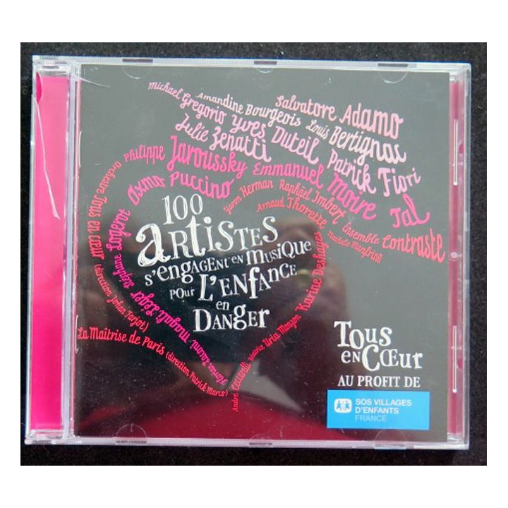 DISQUE CD TOUS EN COEUR au profit de SOS Villages d'Enfants  