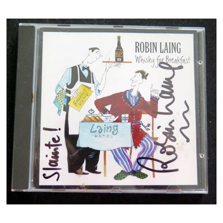 DISQUE CD Robin Laing Whisky for breakfast
