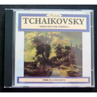 DISQUE CD TCHAIKOVSKY Serenade for strings & concerto pour violon