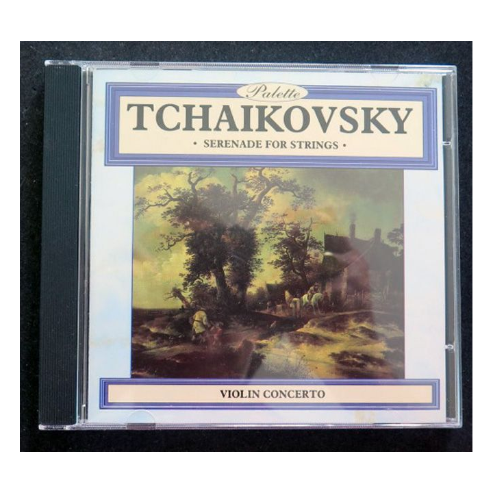 DISQUE CD TCHAIKOVSKY Serenade for strings & concerto pour violon
