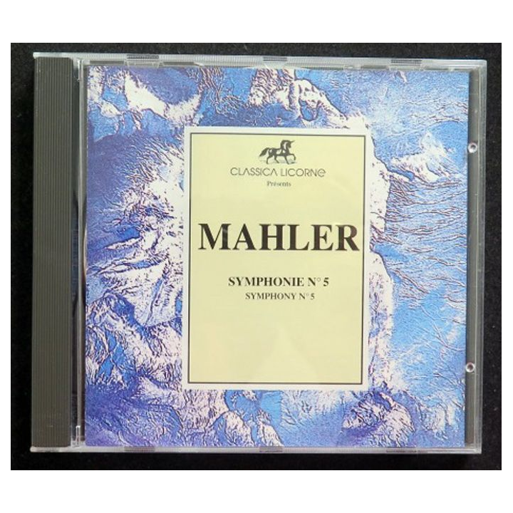 DISQUE CD MAHLER symphonie n° 5