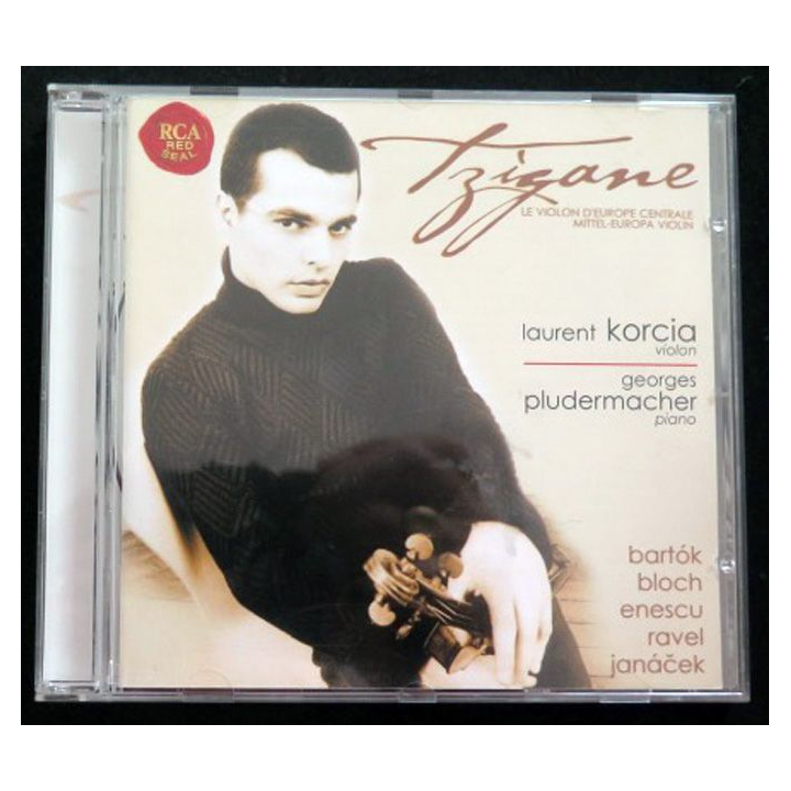 DISQUE CD TZIGANE Laurent Korcia et Georges Pludermacher