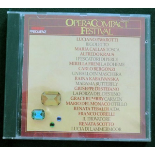 DISQUE CD OPERA COMPACT FESTIVAL n° 1