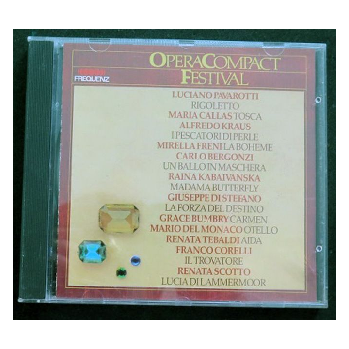 DISQUE CD OPERA COMPACT FESTIVAL n° 1