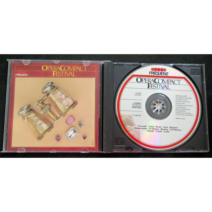 DISQUE CD OPERA COMPACT FESTIVAL n° 1