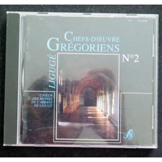 DISQUE CD Chefs d'Oeuvre Grégoriens n° 2 Abbaye de Ligugé