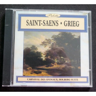 DISQUE CD SAINT-SAENS GRIEG Carnaval des animaux, Holberg suite