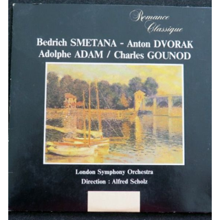 DISQUE CD Romance classique SMETANA DVORAK ADAM GOUNOD pochette carton