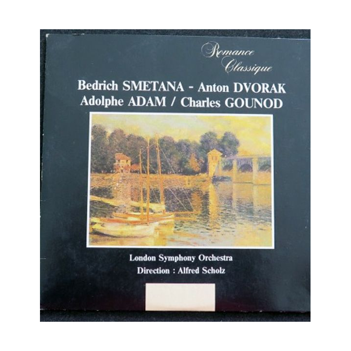 DISQUE CD Romance classique SMETANA DVORAK ADAM GOUNOD pochette carton