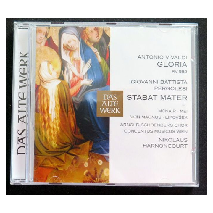 DISQUE CD VIVALDI Gloria & Stabat Mater