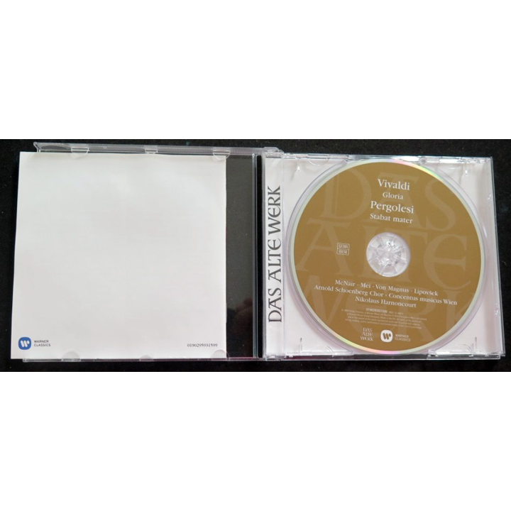DISQUE CD VIVALDI Gloria & Stabat Mater