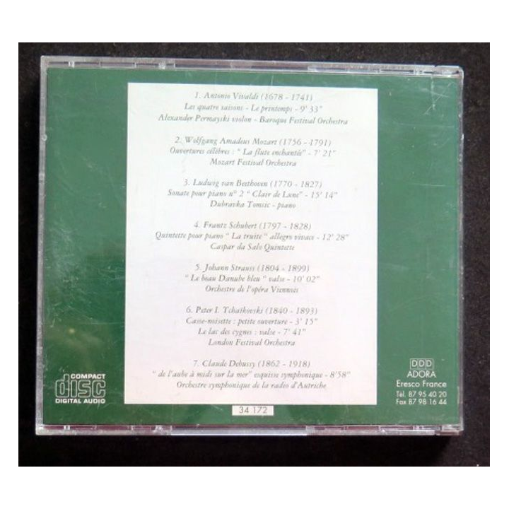DISQUE CD Hymne à la musique Ode à la Nature