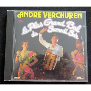 DISQUE CD André Verchuren la plus grand bal du Samedi soir