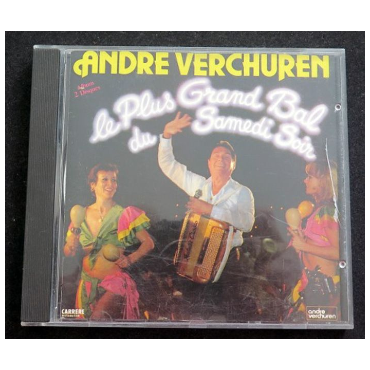 DISQUE CD André Verchuren la plus grand bal du Samedi soir