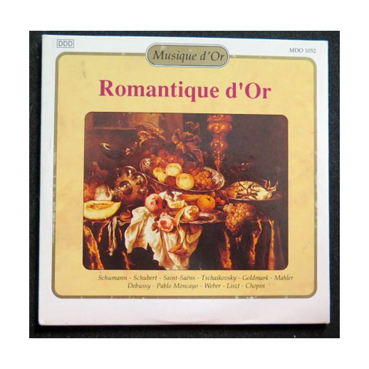 DISQUE CD Musique d'Or Romantique d'or 