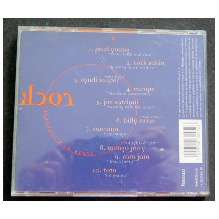 DISQUE CD ROCK 