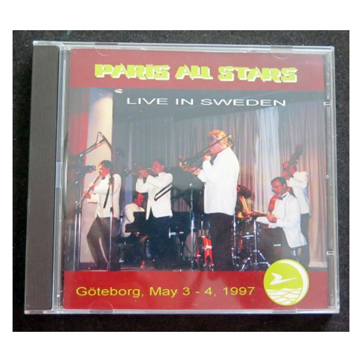 DISQUE CD PARIS ALL STARS Live in Sweden