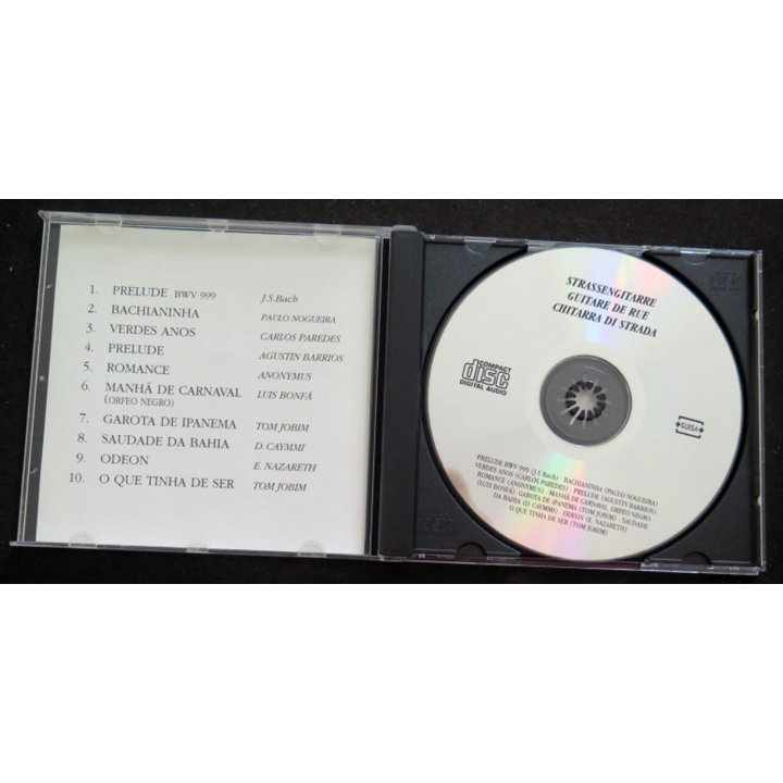 DISQUE CD Pedro Godinho Guitare de rue