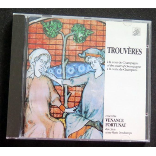 DISQUE CD Trouvères ensemble Venance Fortunat