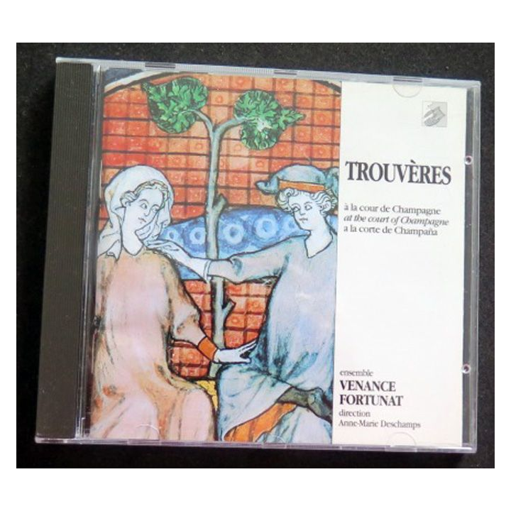 DISQUE CD Trouvères ensemble Venance Fortunat