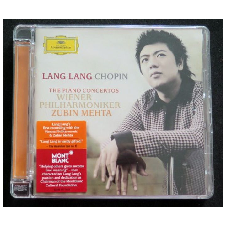 DISQUE CD Lang Lang Chopin piano concerto 