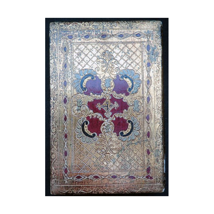 Boitier comprenant un crucifix et une prière de Saint François d'Assise 11,5 x 17,5 cm