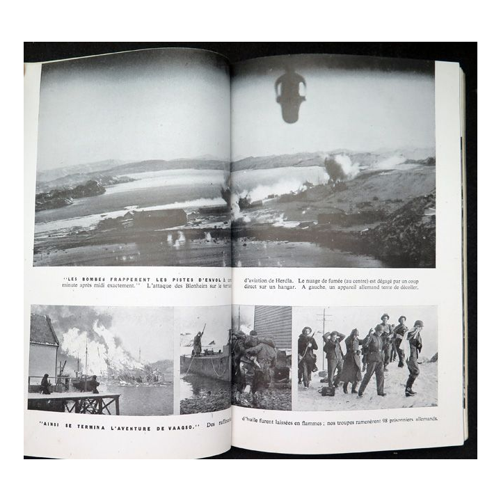 Les commandos au Combat 1940-1942 livre commandité par Londres 1° édition 1944