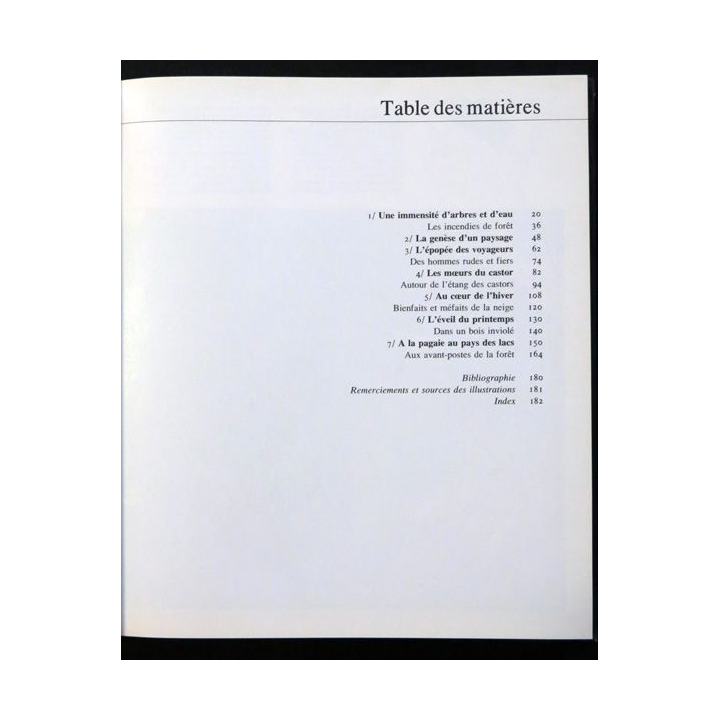 La forêt boréale en Amérique par Percy Knauth aux éditions Time Life