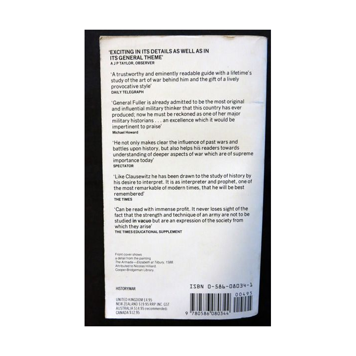 The decisive battles of the western world 480BC-1757 de JFC Fuller aux éditions PALADIN - Edited by John Terraine