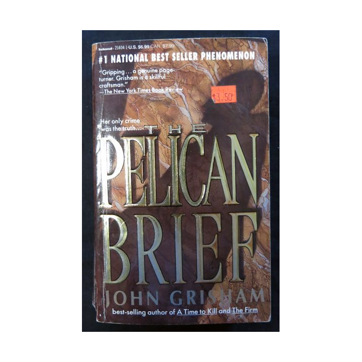 The Pelican Brief de John Grisham aux éditions Island