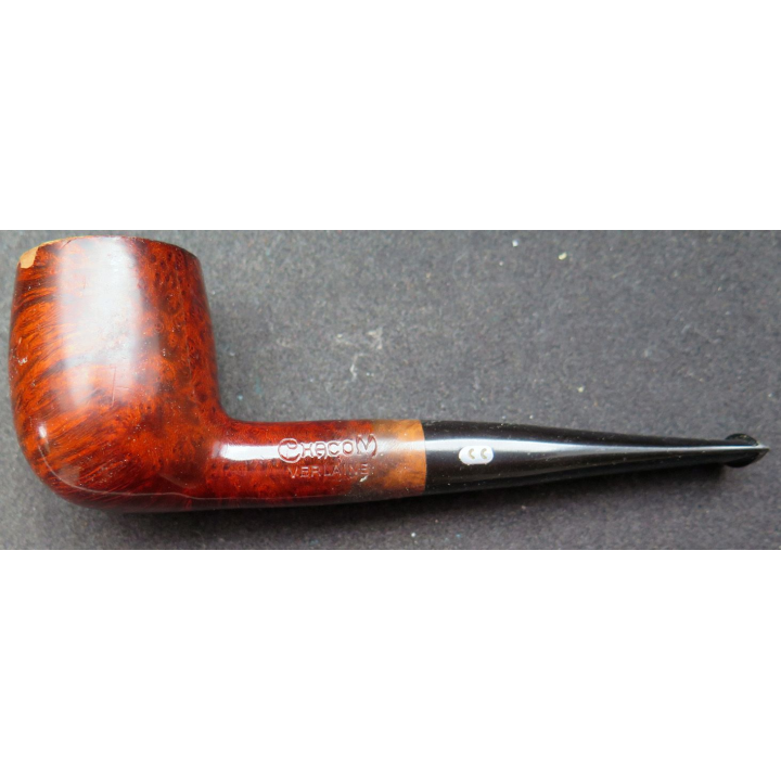 Pipe en bois Chacom Verlaine  La Civette Quimper culotée vintage longueur 14 cm