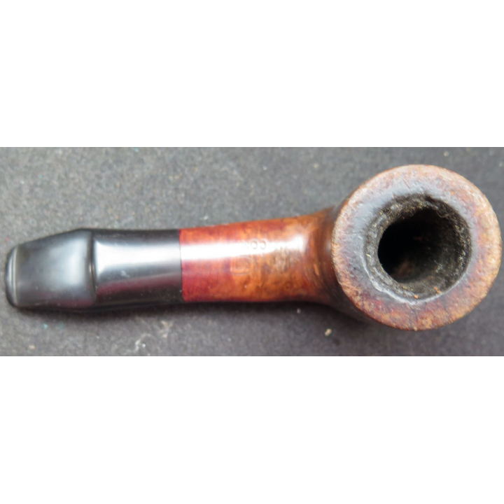 Pipe en bois Saint Claude N° 1634 culottée vintage longueur 10,5 cm