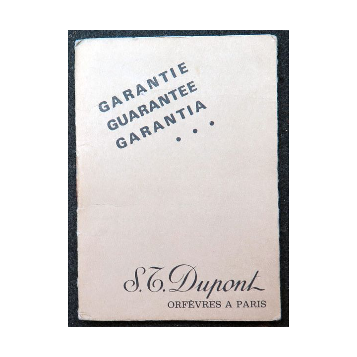 BRIQUET : briquet Dupont en laque de Chine et plaqué or n° S4EF61