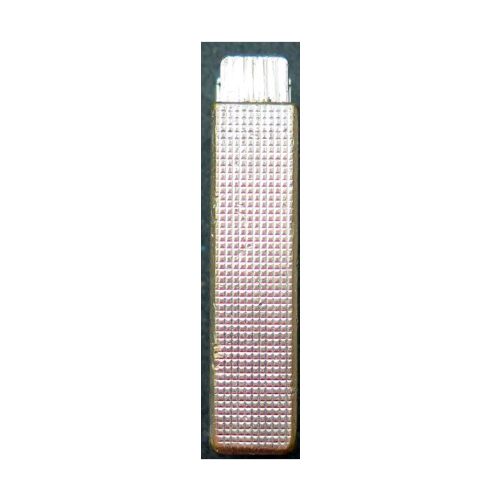 BRIQUET : briquet argenté Myon Made in France 5,8 x 1,2 x 2,9 cm