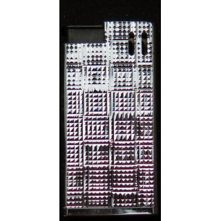 BRIQUET : briquet argenté Sim Made in France 5,8 x 1,3 x 3 cm