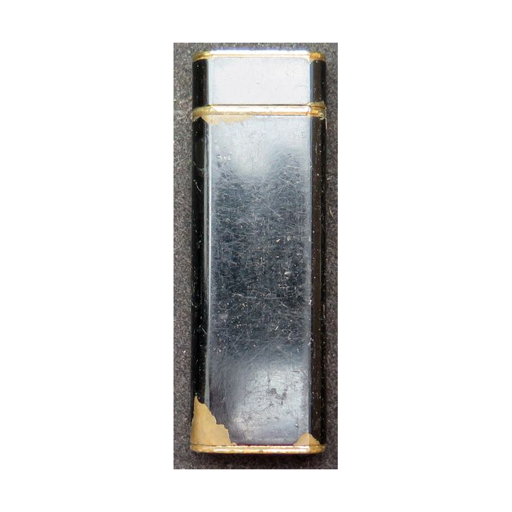 BRIQUET : briquet en acier noir Myon Made in France