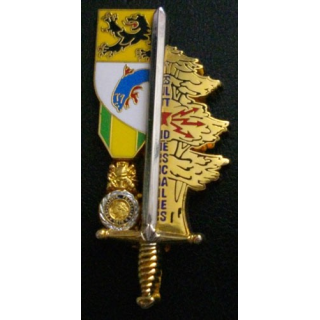 PROMOTION EOR F 2A : SOUS-LIEUTENANT DESCALES (OPAQUE DORÉ)