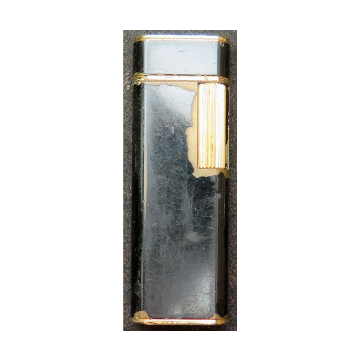 BRIQUET : briquet en acier noir Myon Made in France