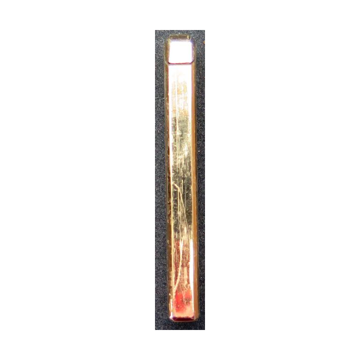BRIQUET : briquet doré TF 999 7,8 x 1,5 x 0,8 cm