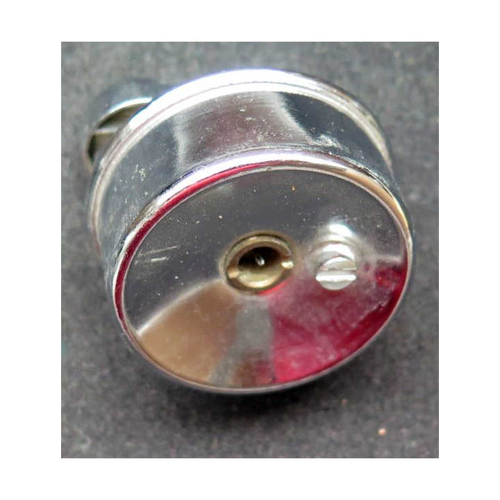 BRIQUET : système pour briquet de table rond Diamètre 4 cm hauteur 3,5 cm