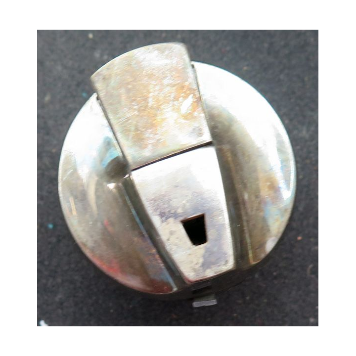 BRIQUET : système pour briquet de table rond Diamètre 4,5 cm hauteur 5 cm