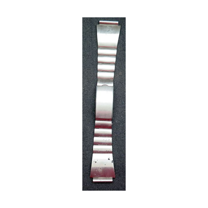 bracelet de montre en acier longueur 16 cm largeur encastrement 1,9 cm