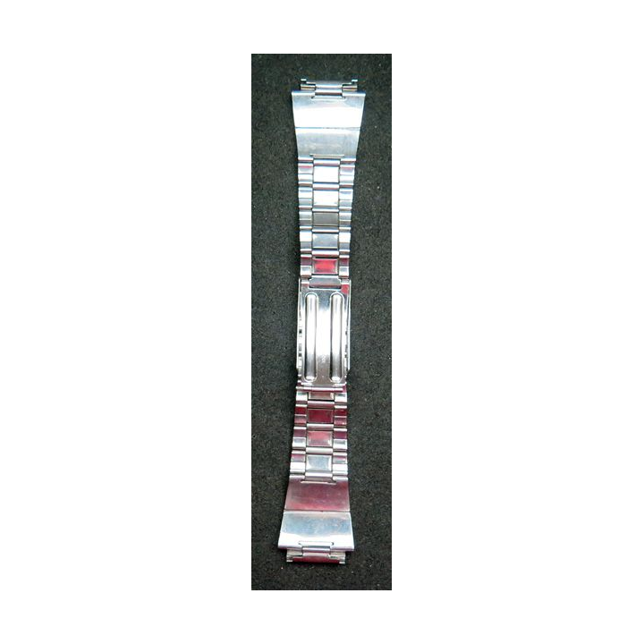 bracelet de montre en acier longueur 16 cm largeur encastrement 1,9 cm
